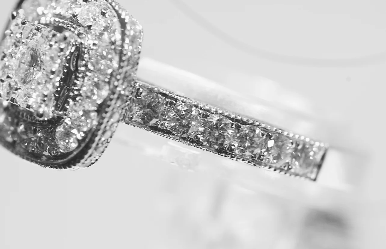 14K White Gold 1.08 Carat Diamond Ring - Image 3