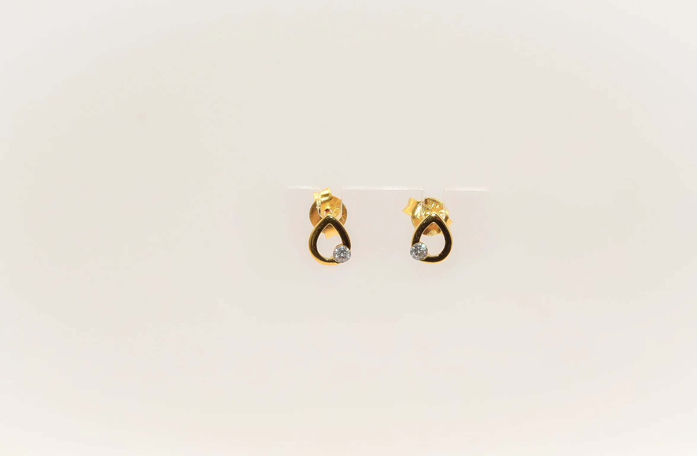 21K Gold Mini Kids Earrings