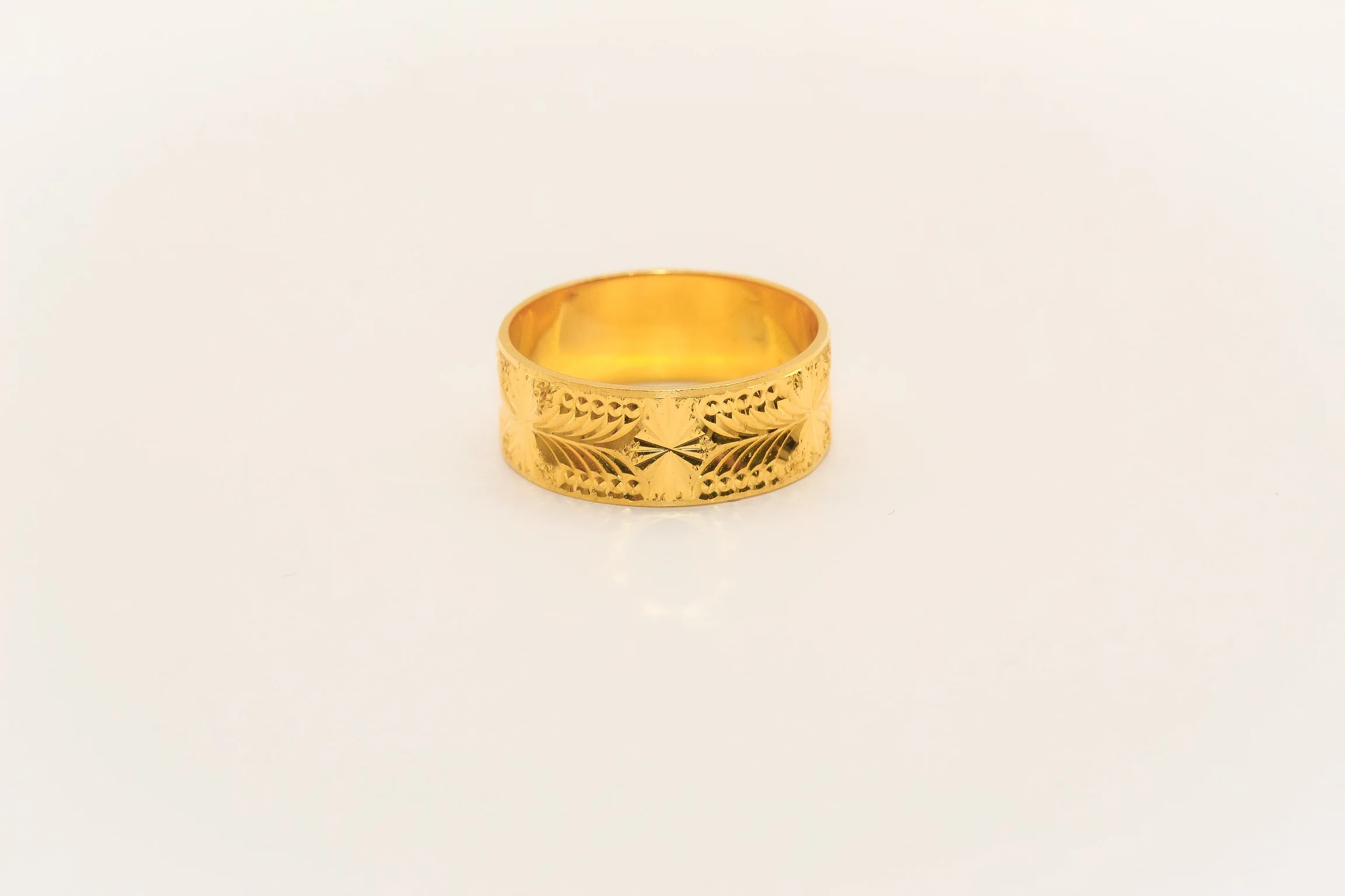 21K Gold Band