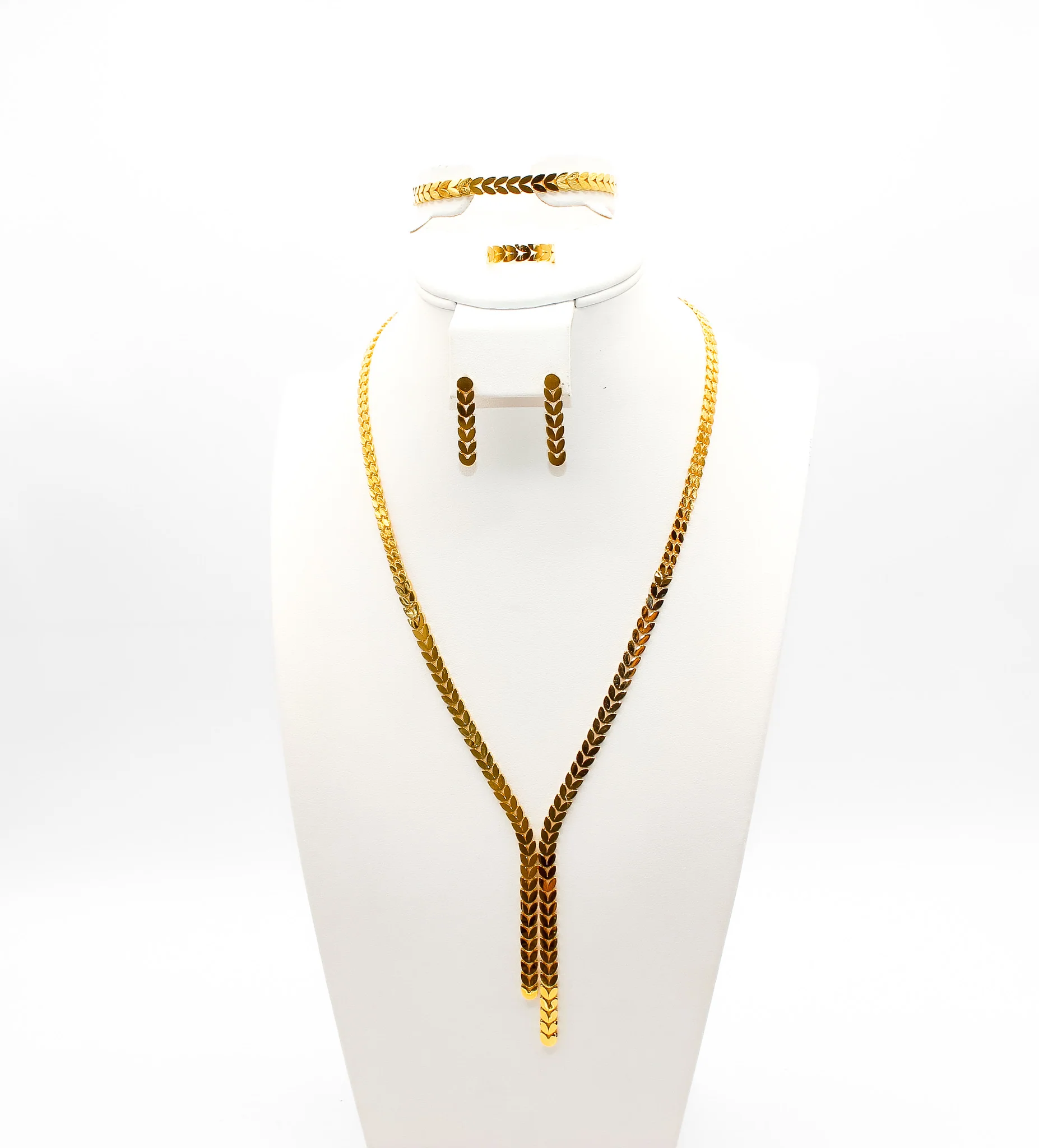 21K Gold Bridal Set
