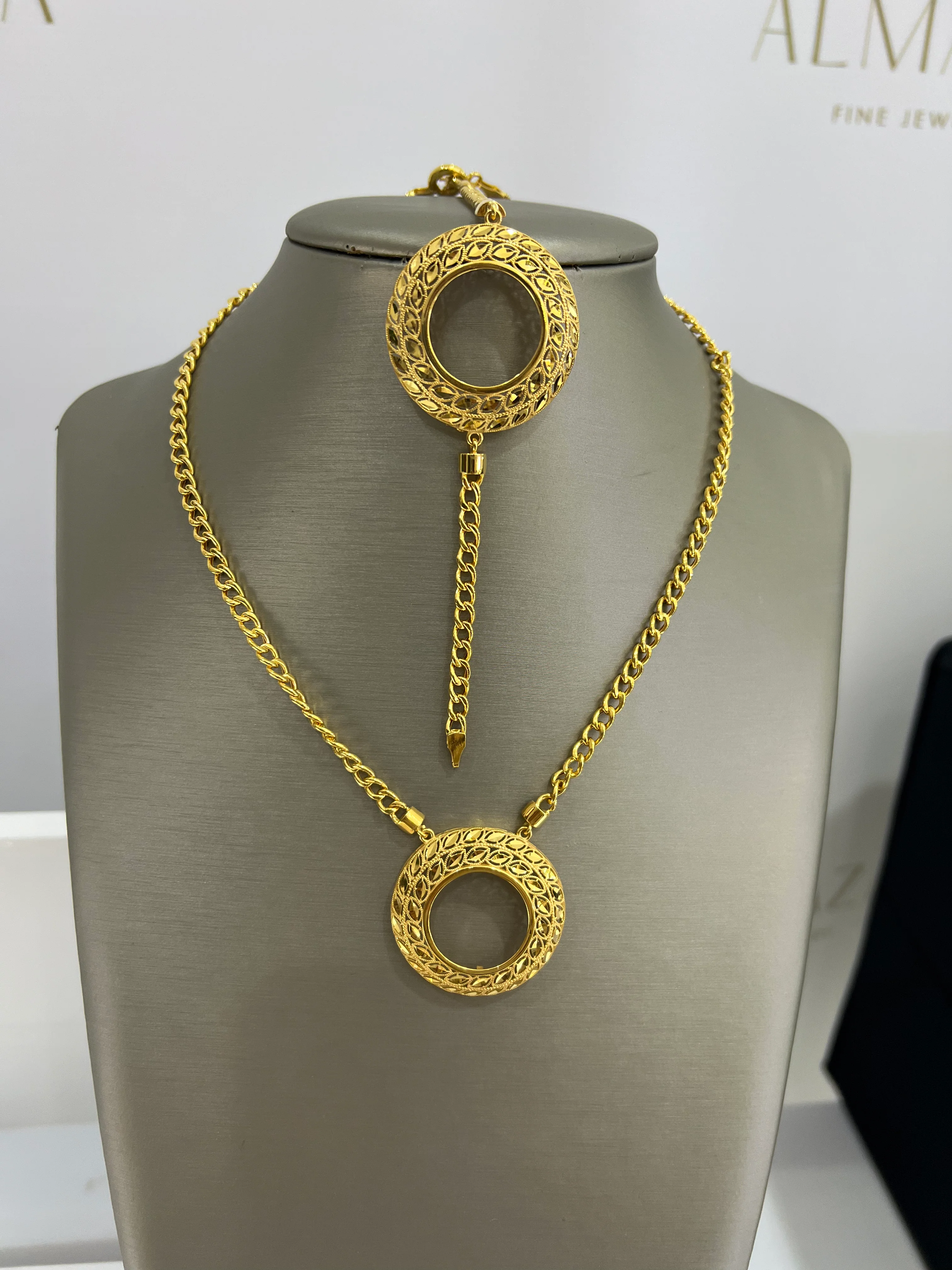 21K Gold Coin Half Set