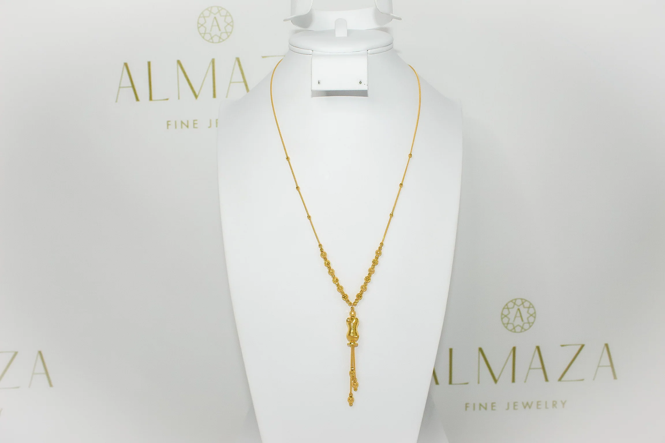 21K Gold Delicate Necklace