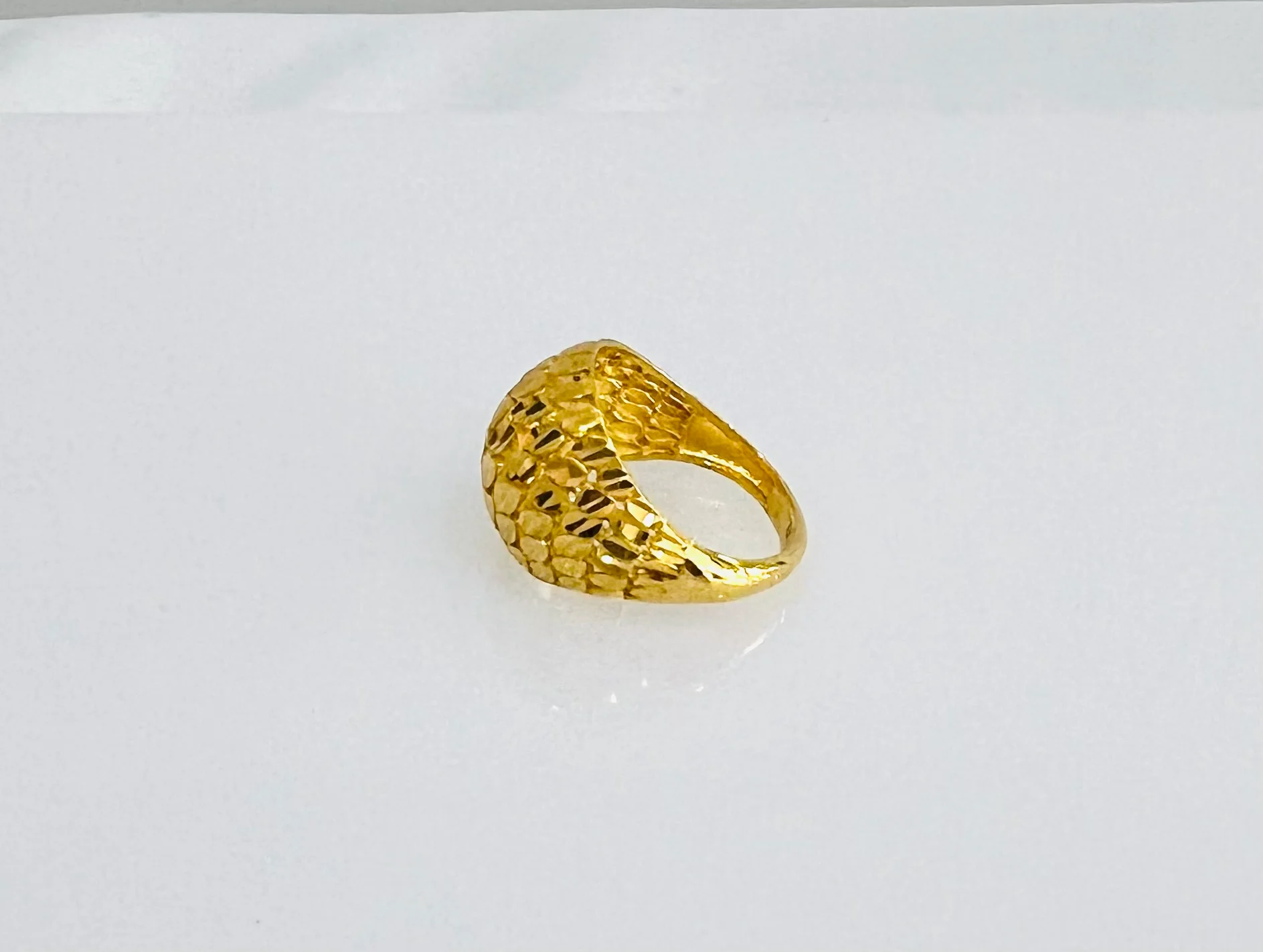 21K Gold Dome Ring - Image 2