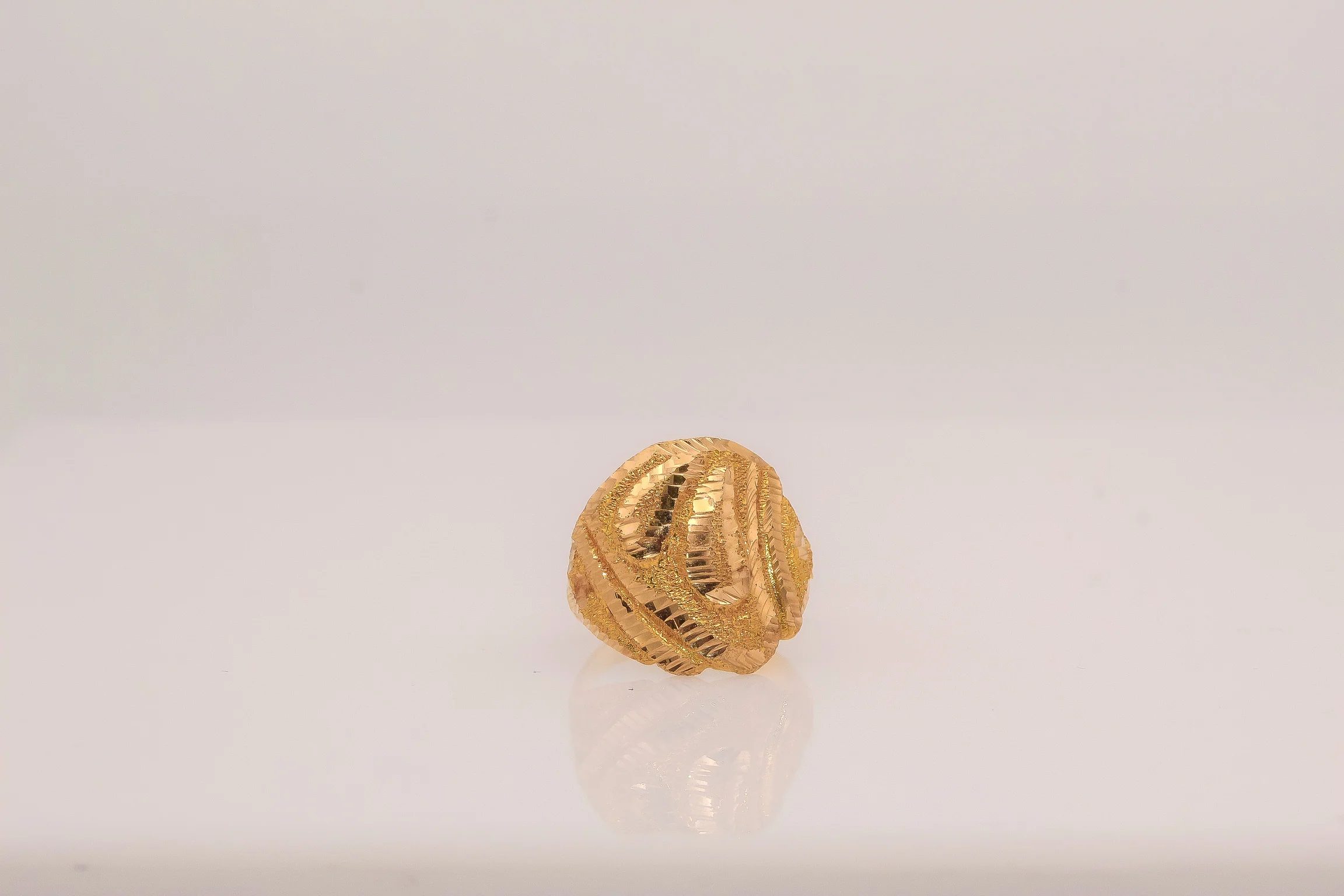 21K Gold Dome Ring