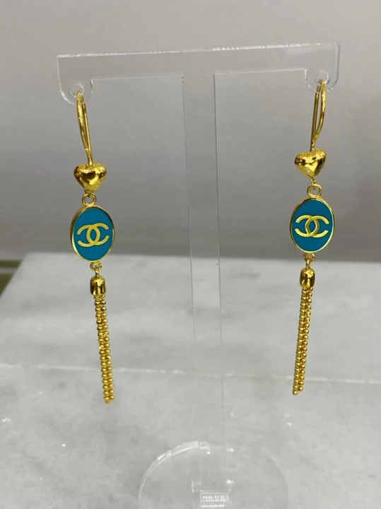 21K Gold Earrings