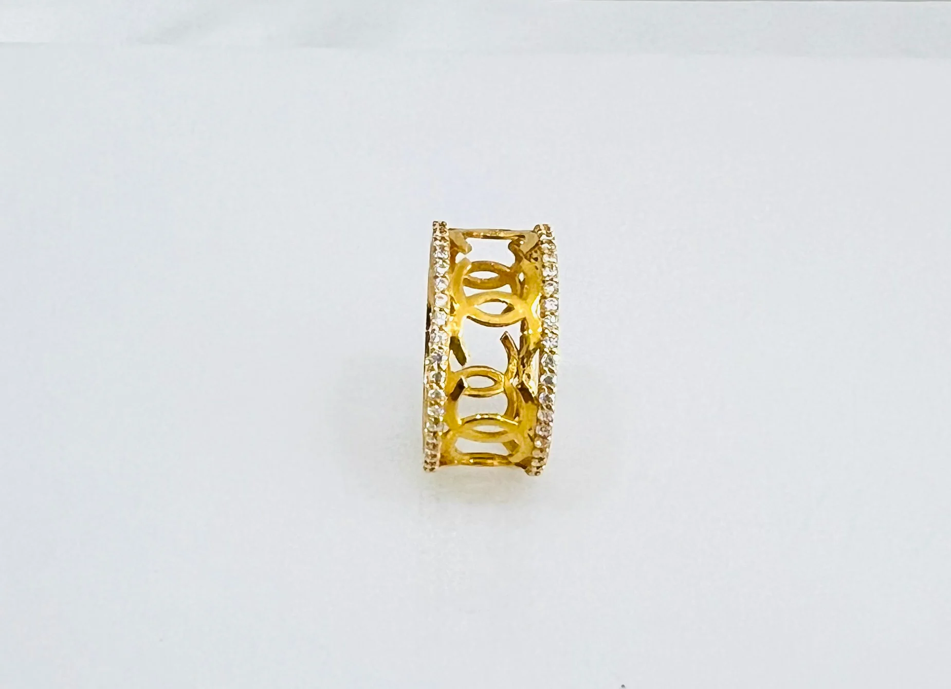 21K Gold Eternity Band - Image 2