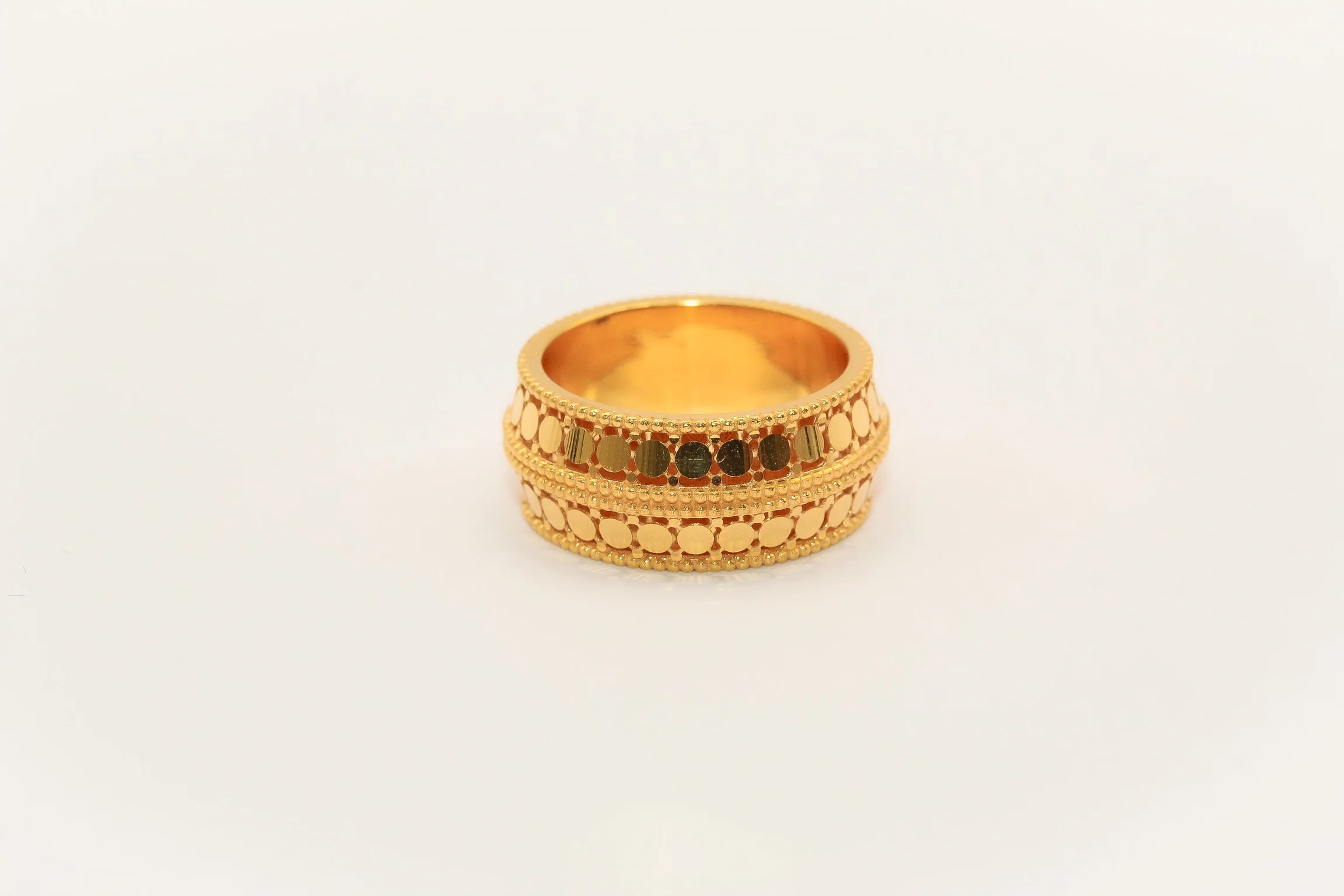 21K Gold Fancy Band