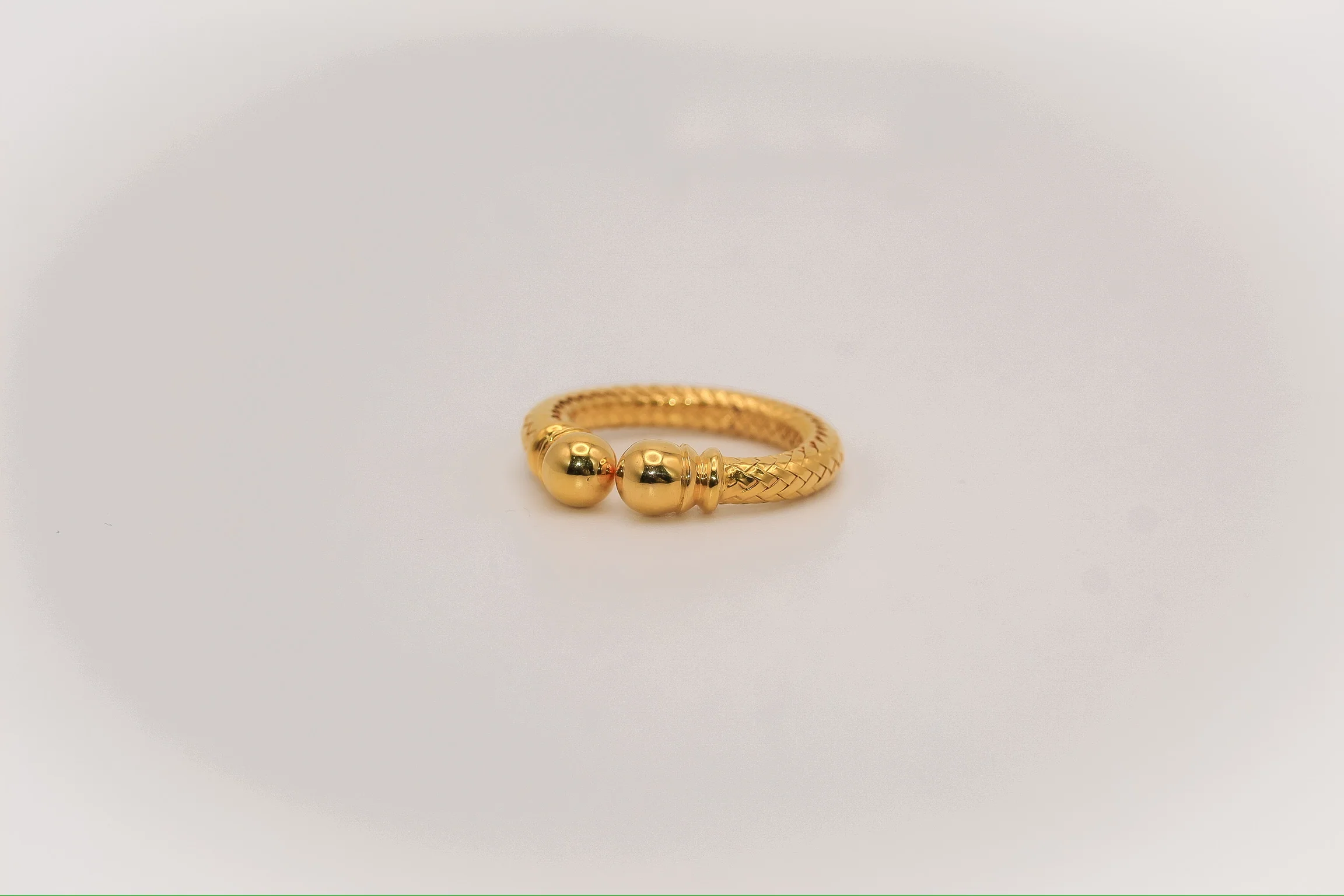 21K Gold Himo Ring