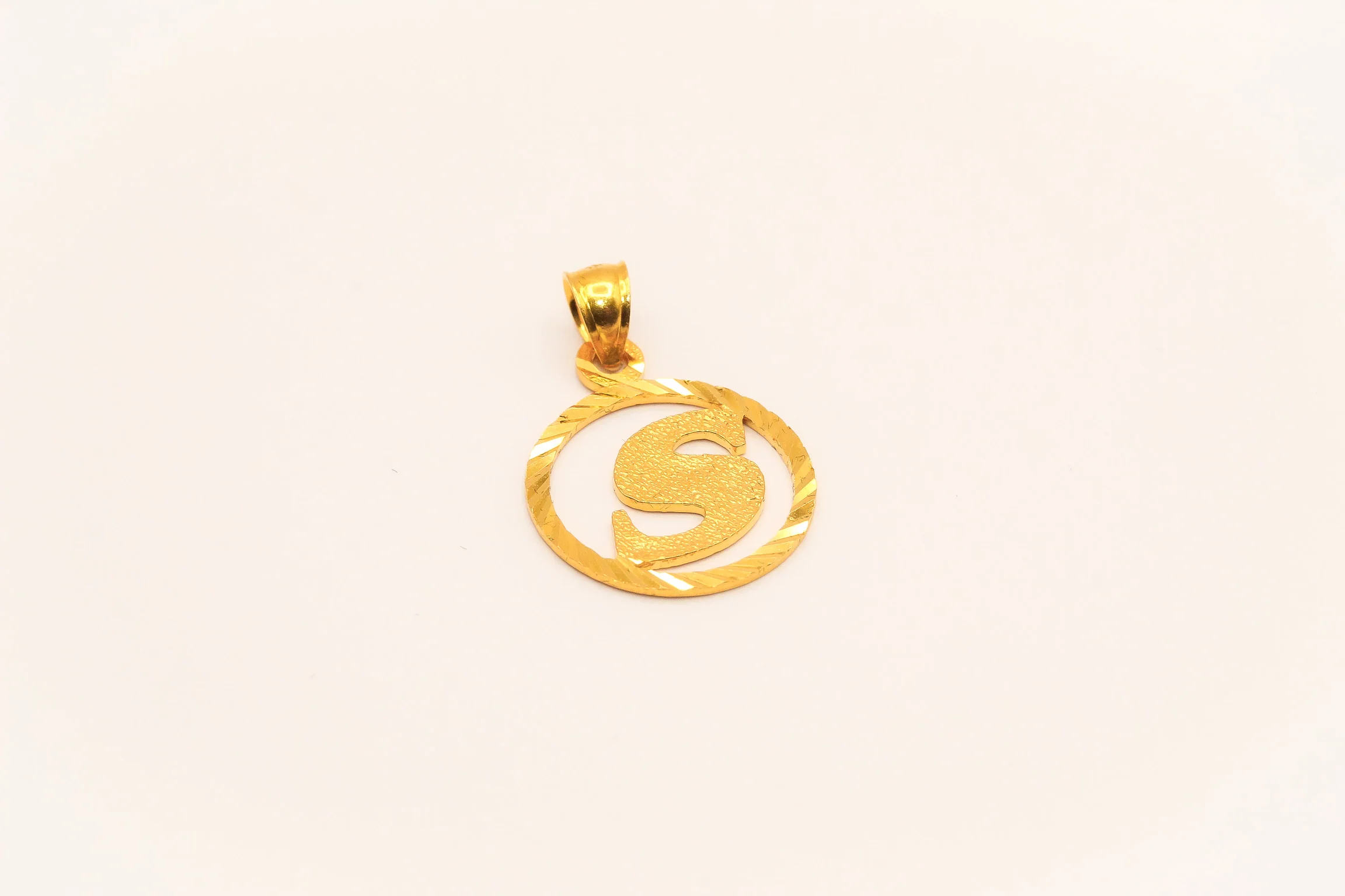 21K Gold Initial Pendants - Image 7
