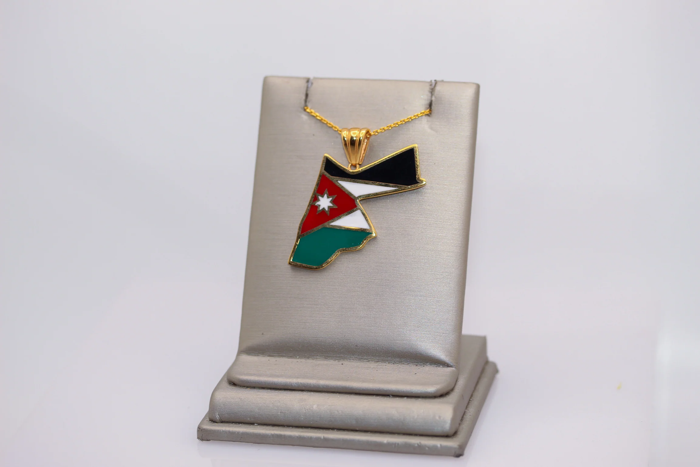 21K Gold Jordan Pendant