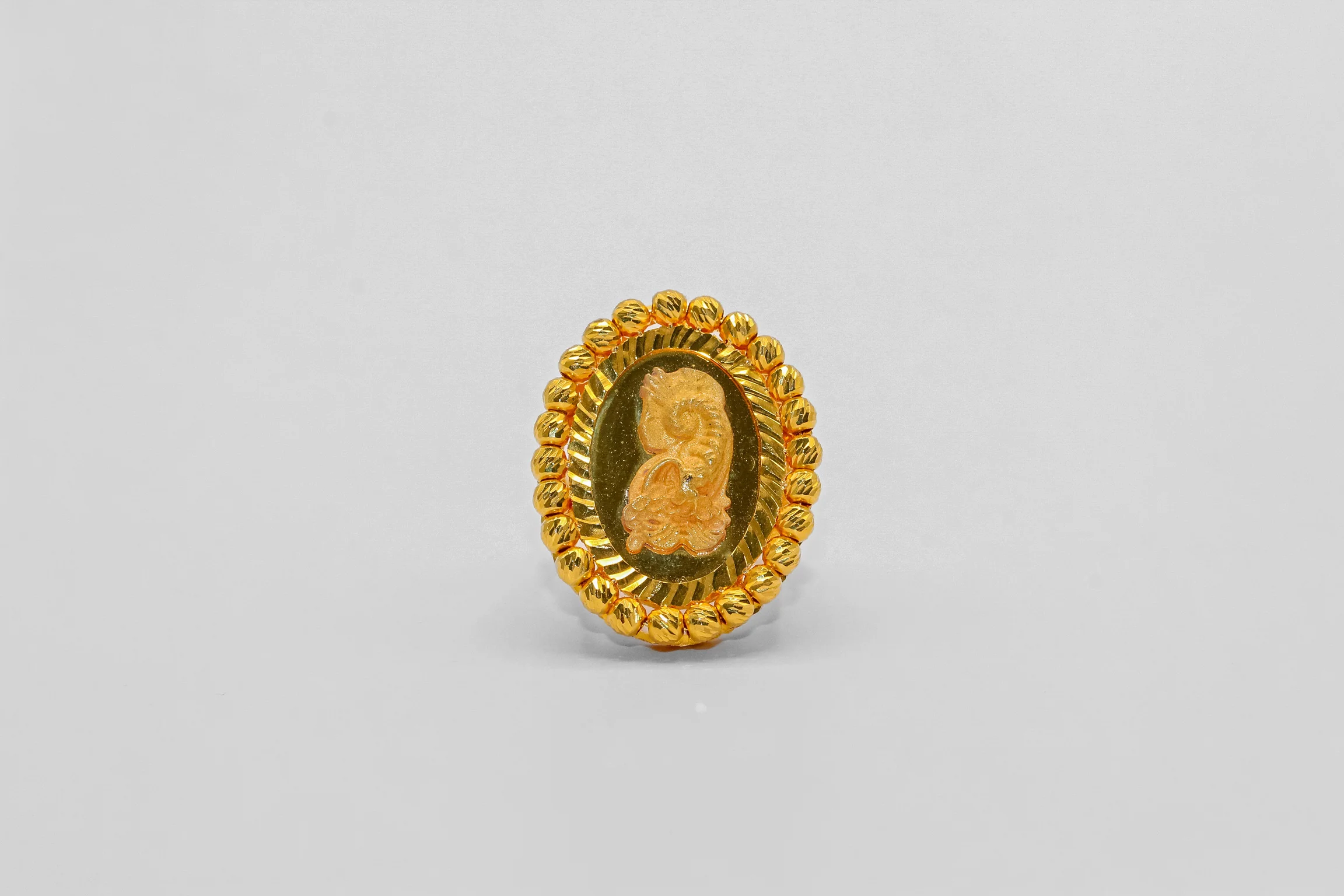 21K Gold Lady Futuna Himo Ring - Image 3