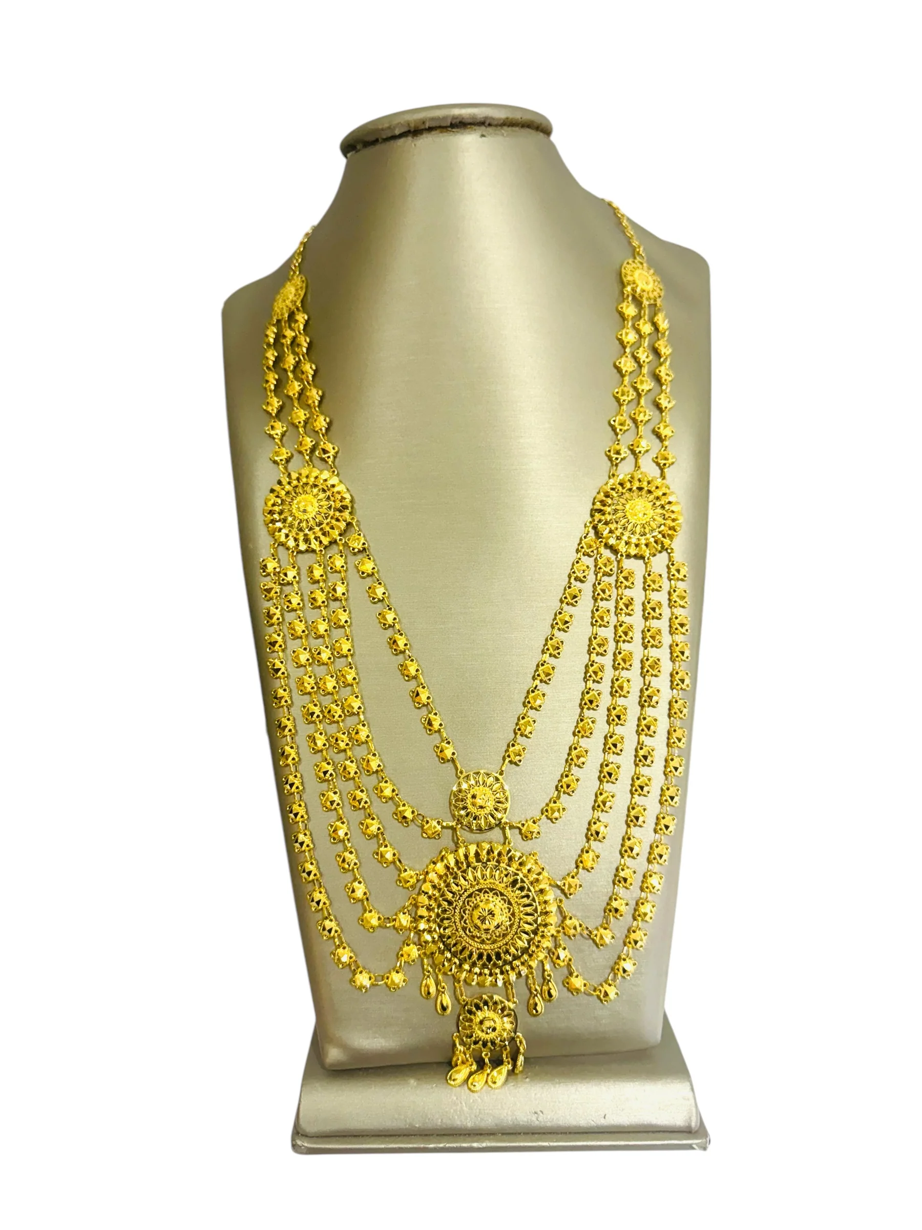 21K Gold Layered Necklace - Image 2