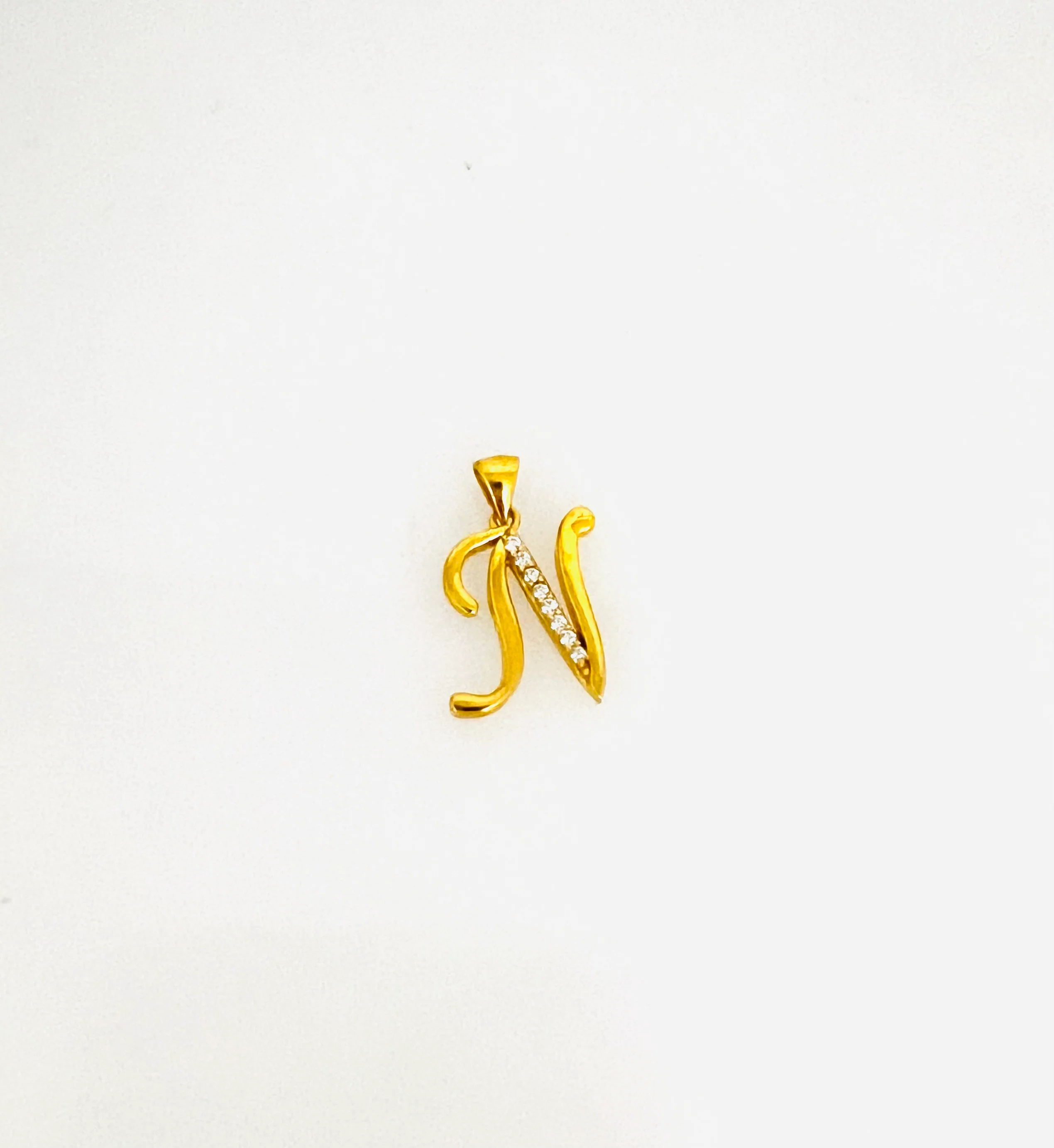 21K Gold Initial Charms - Image 11