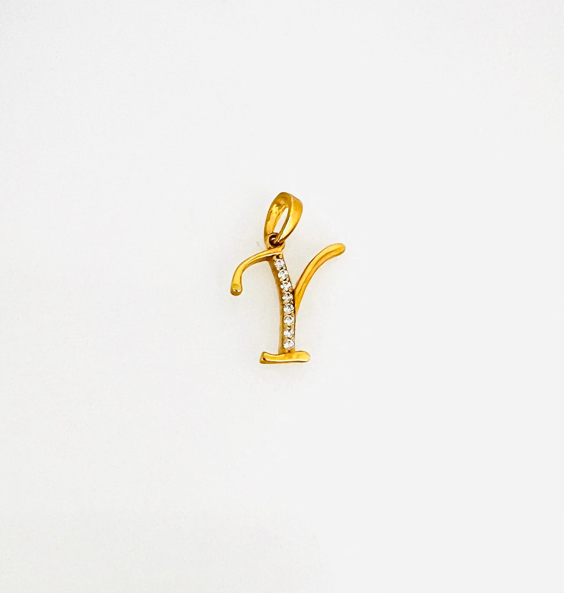 21K Gold Initial Charms - Image 17