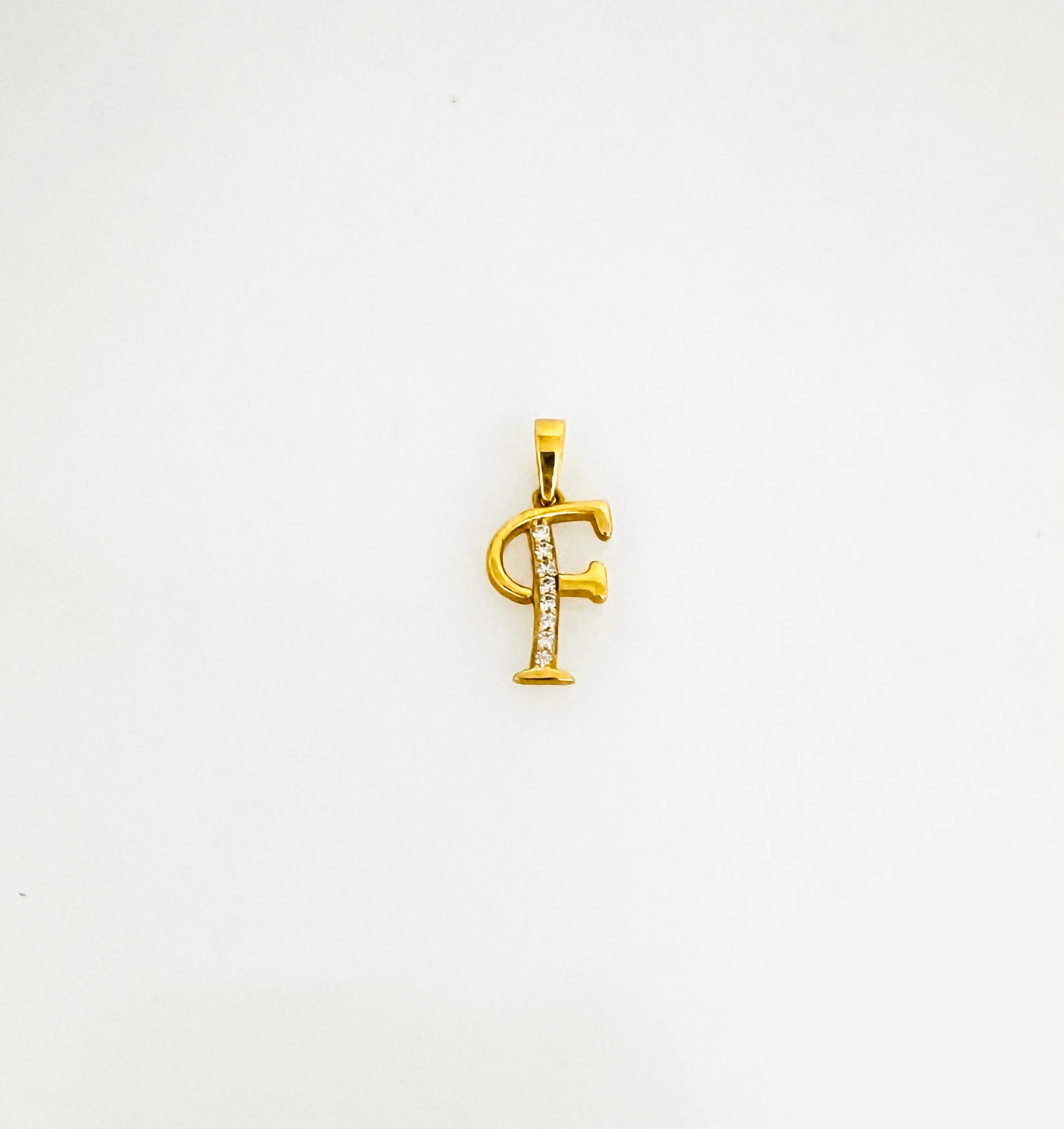 21K Gold Initial Charms - Image 5