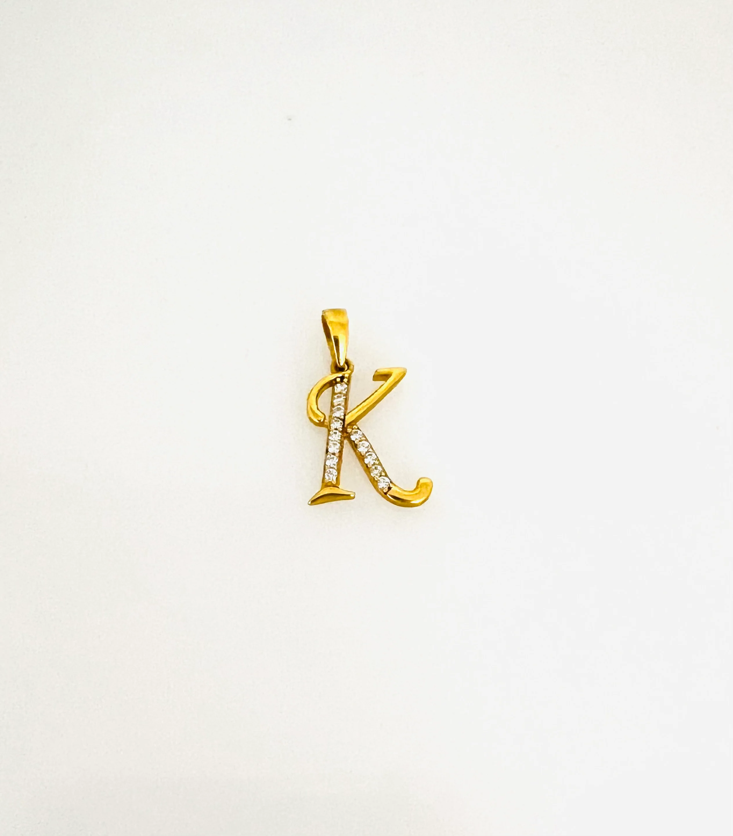 21K Gold Initial Charms - Image 9
