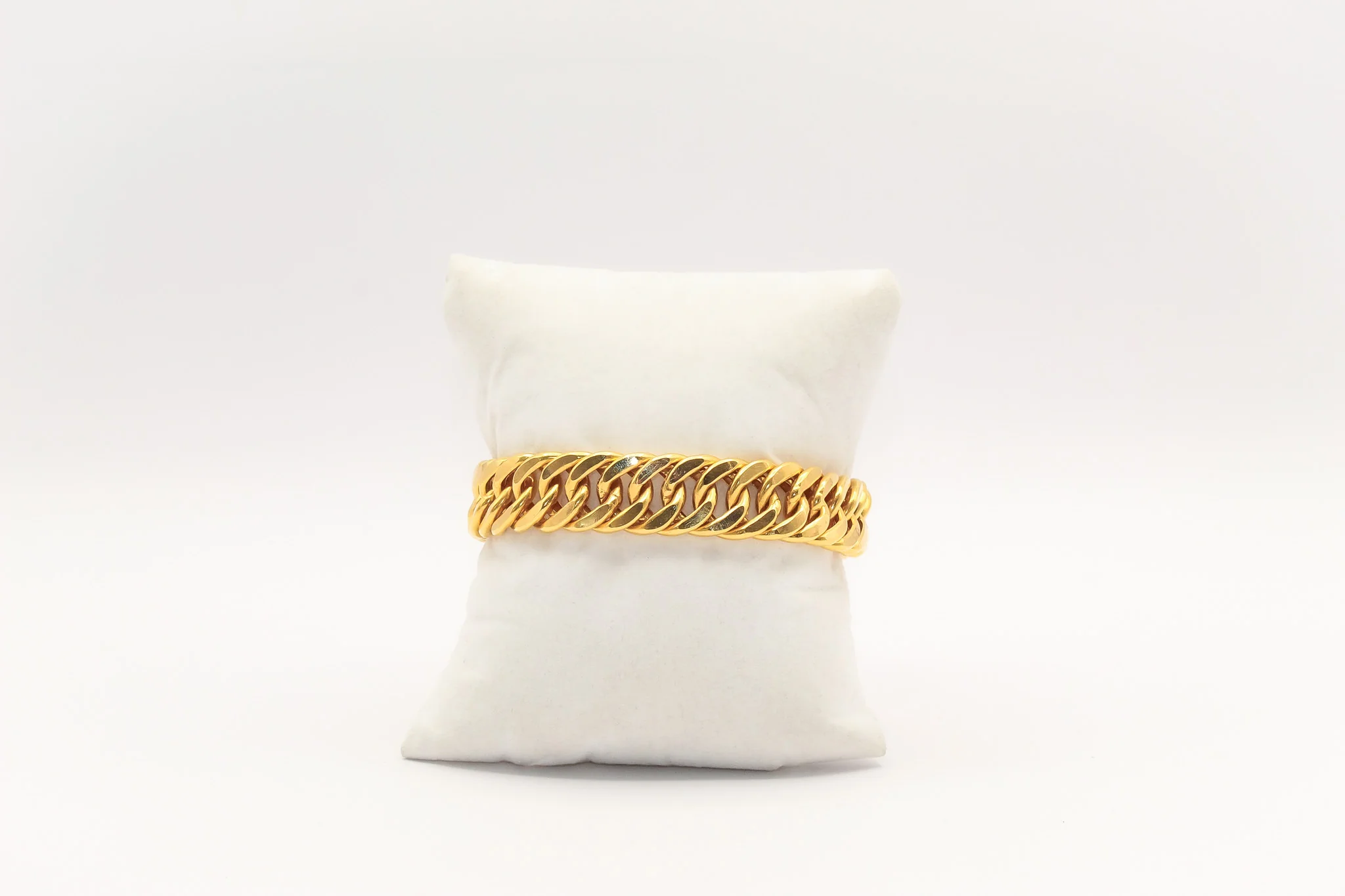 21K Gold Link Bracelet - Image 2