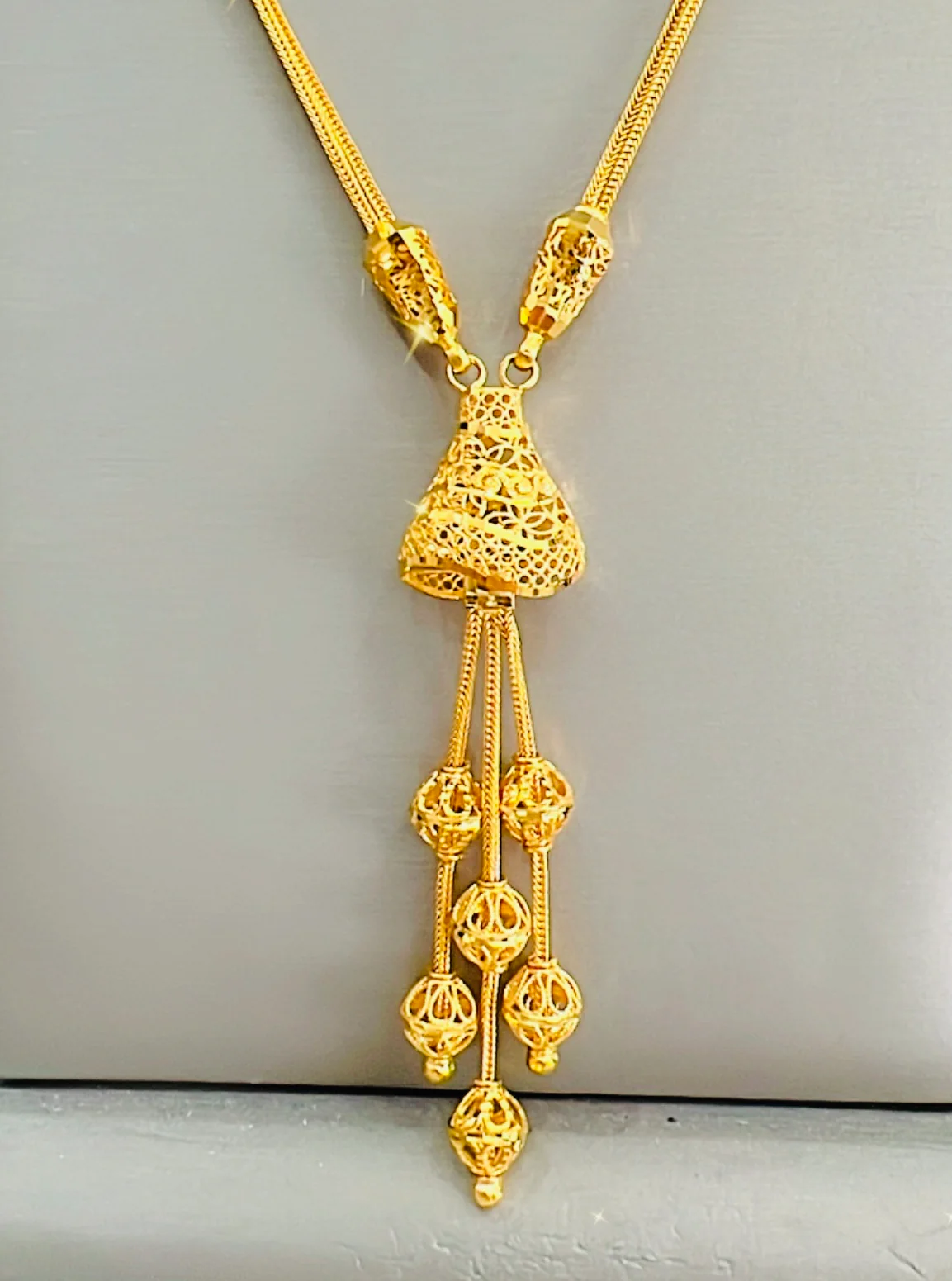 21K Gold Masbaha Set - Image 2