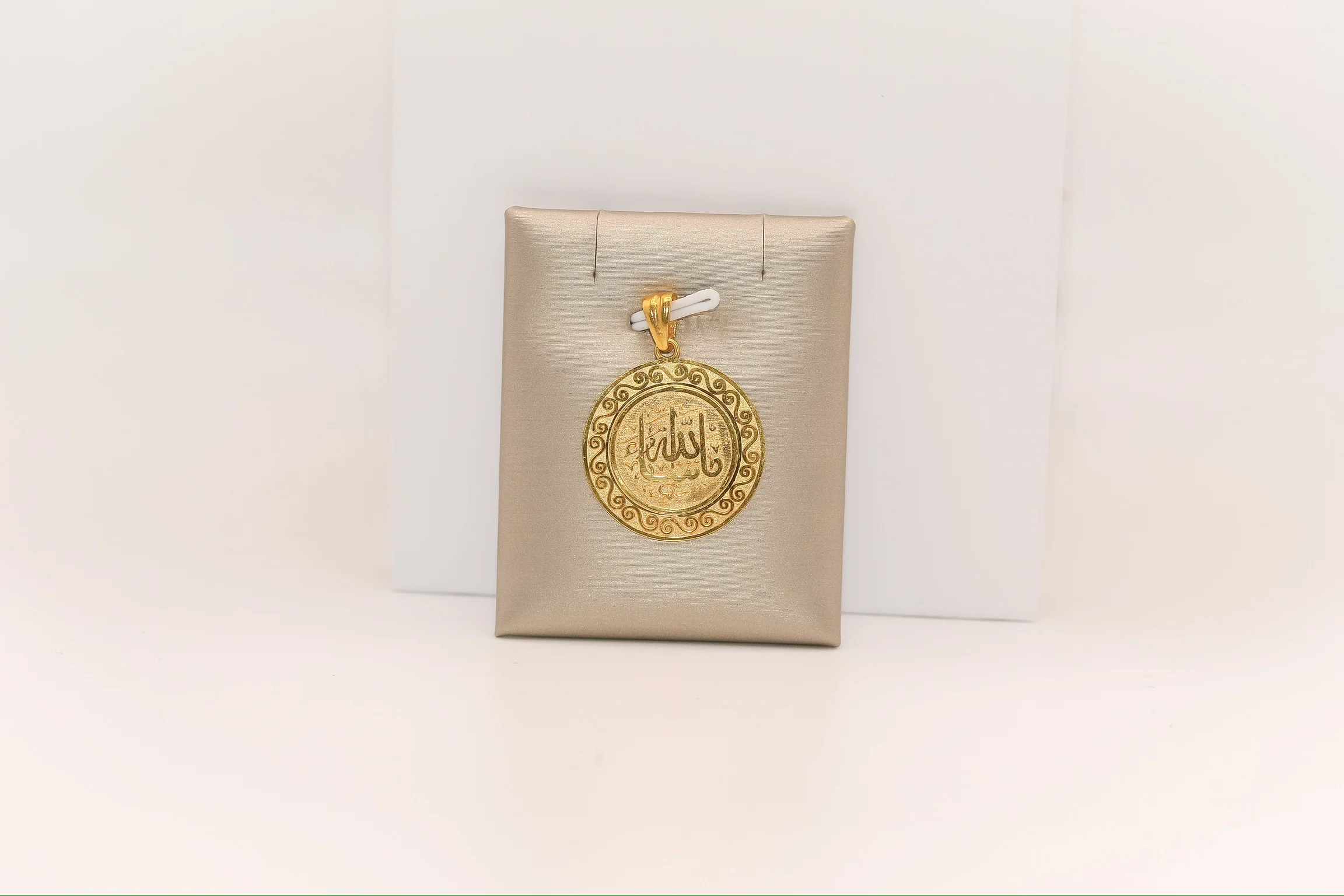 21K Gold Mashallah Pendant
