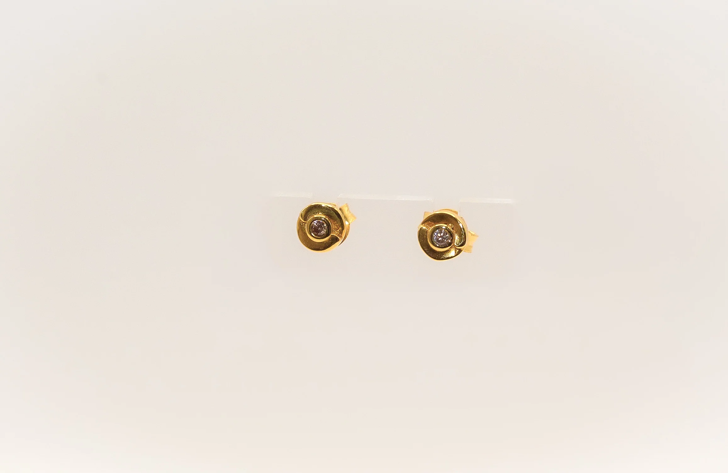 21K Gold Mini Stud Kids Earring