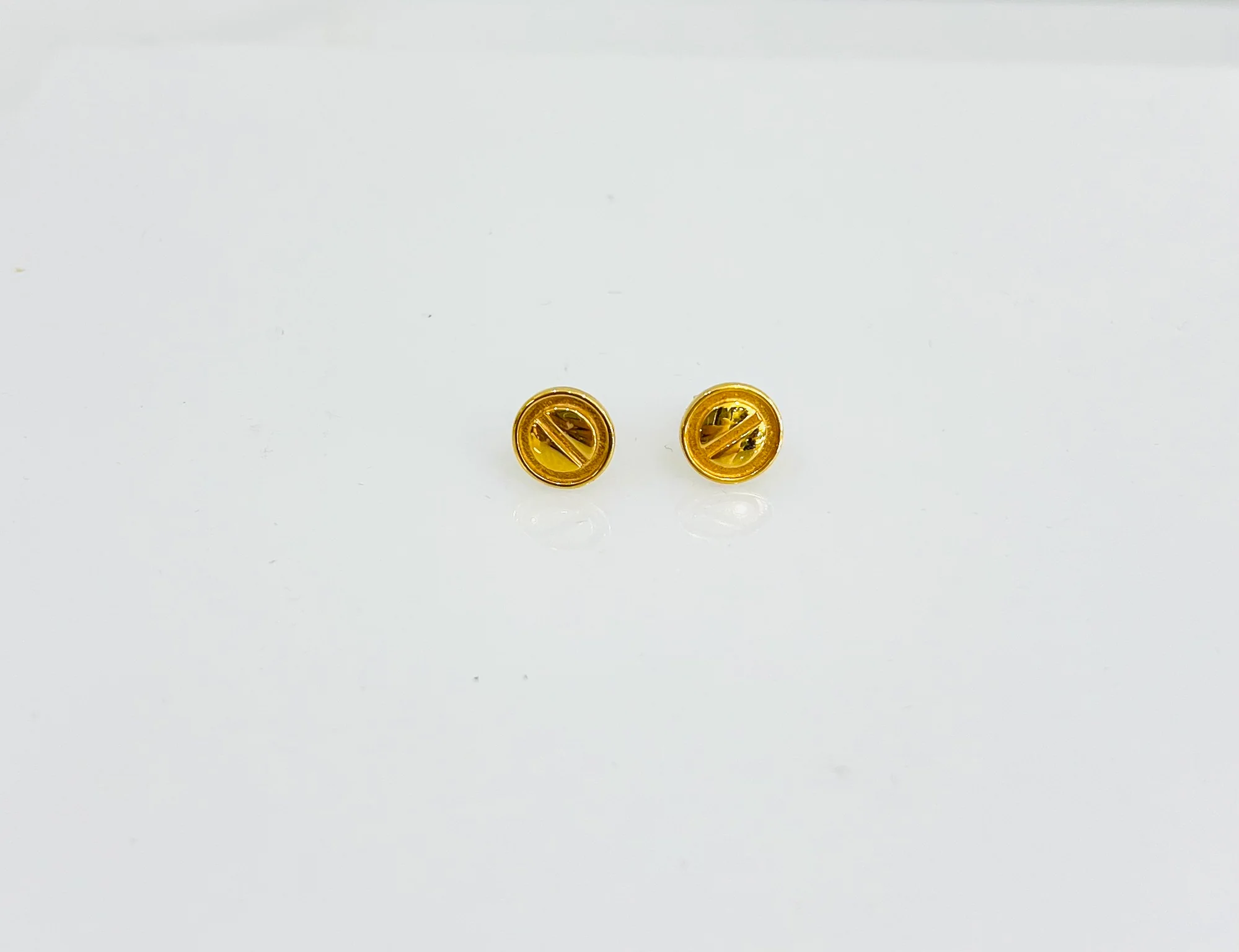 21K Gold Earrings