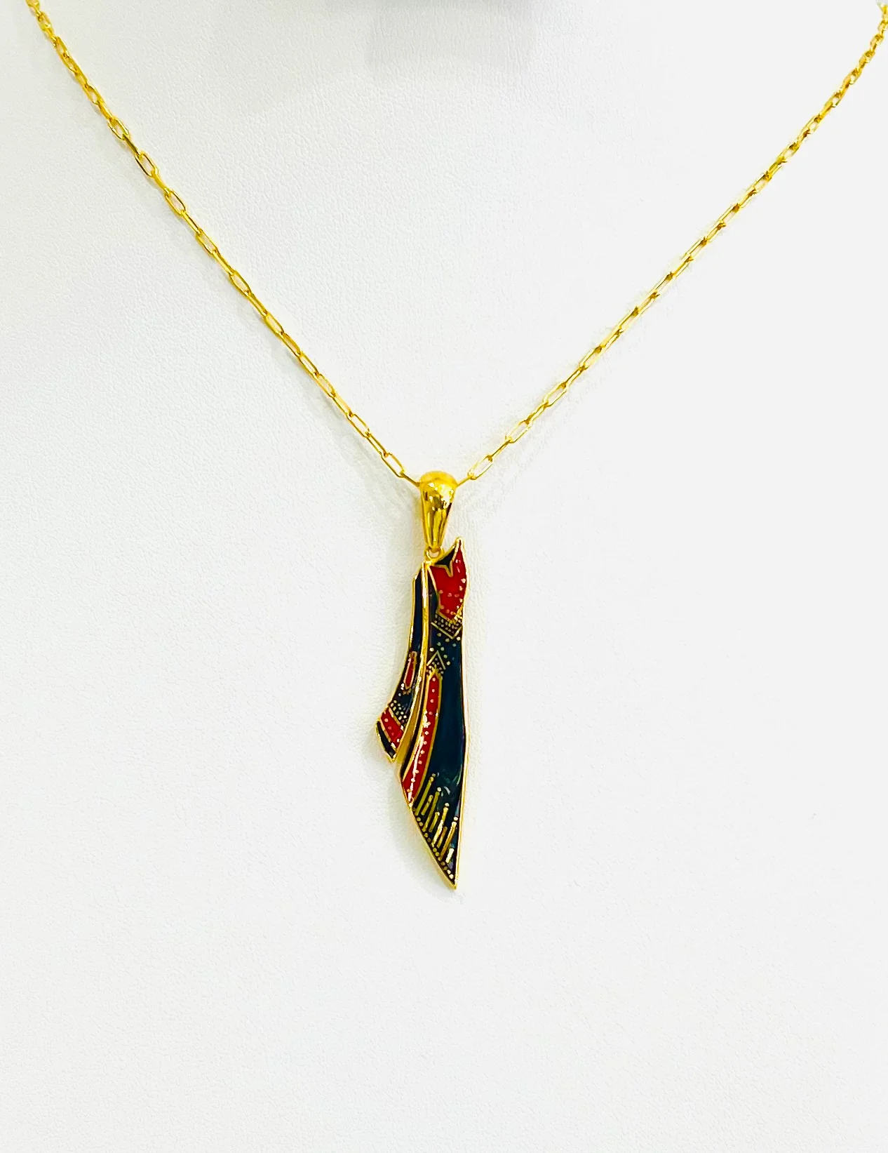 21K Gold Palestine Necklace