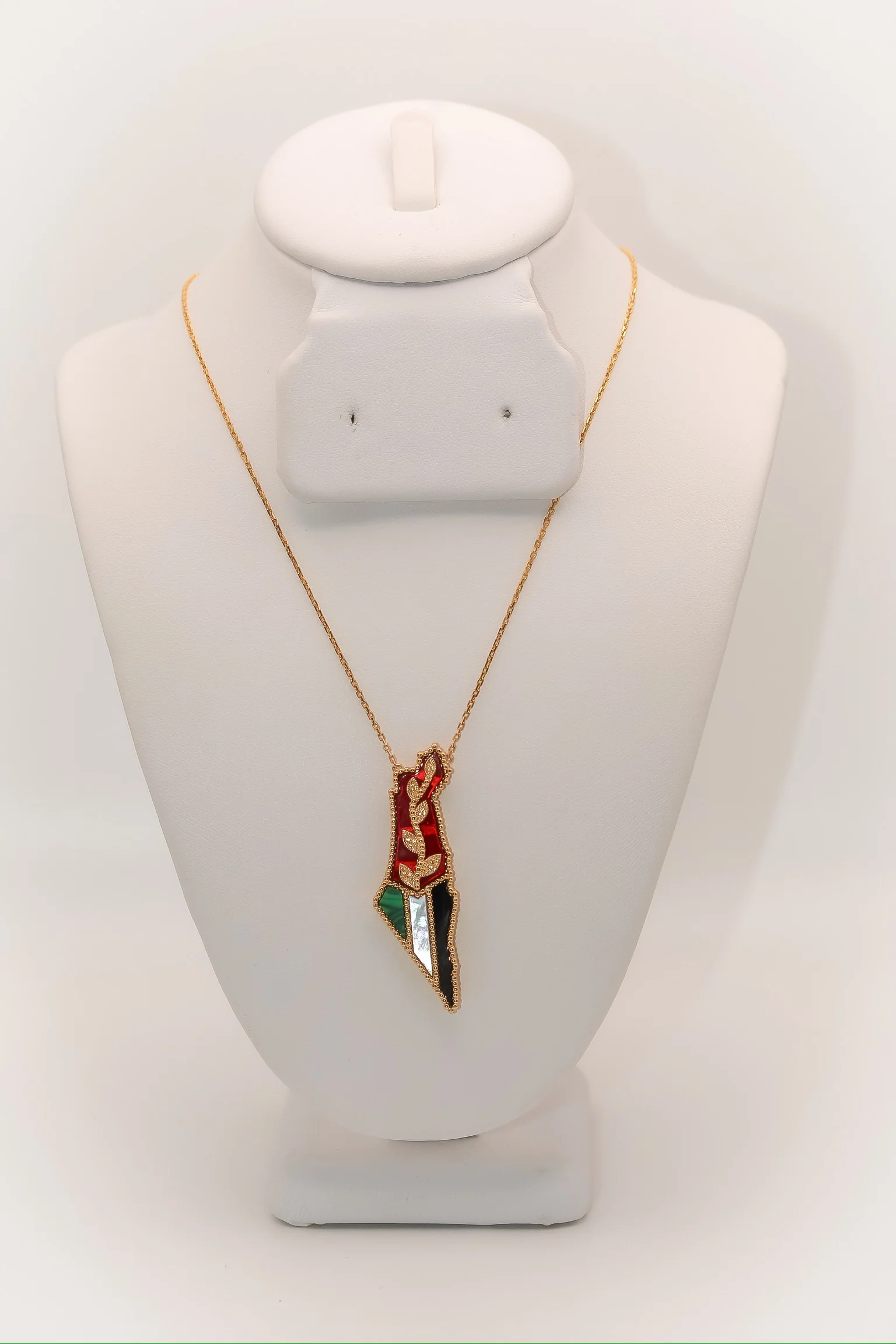 21K Gold Palestine Necklace