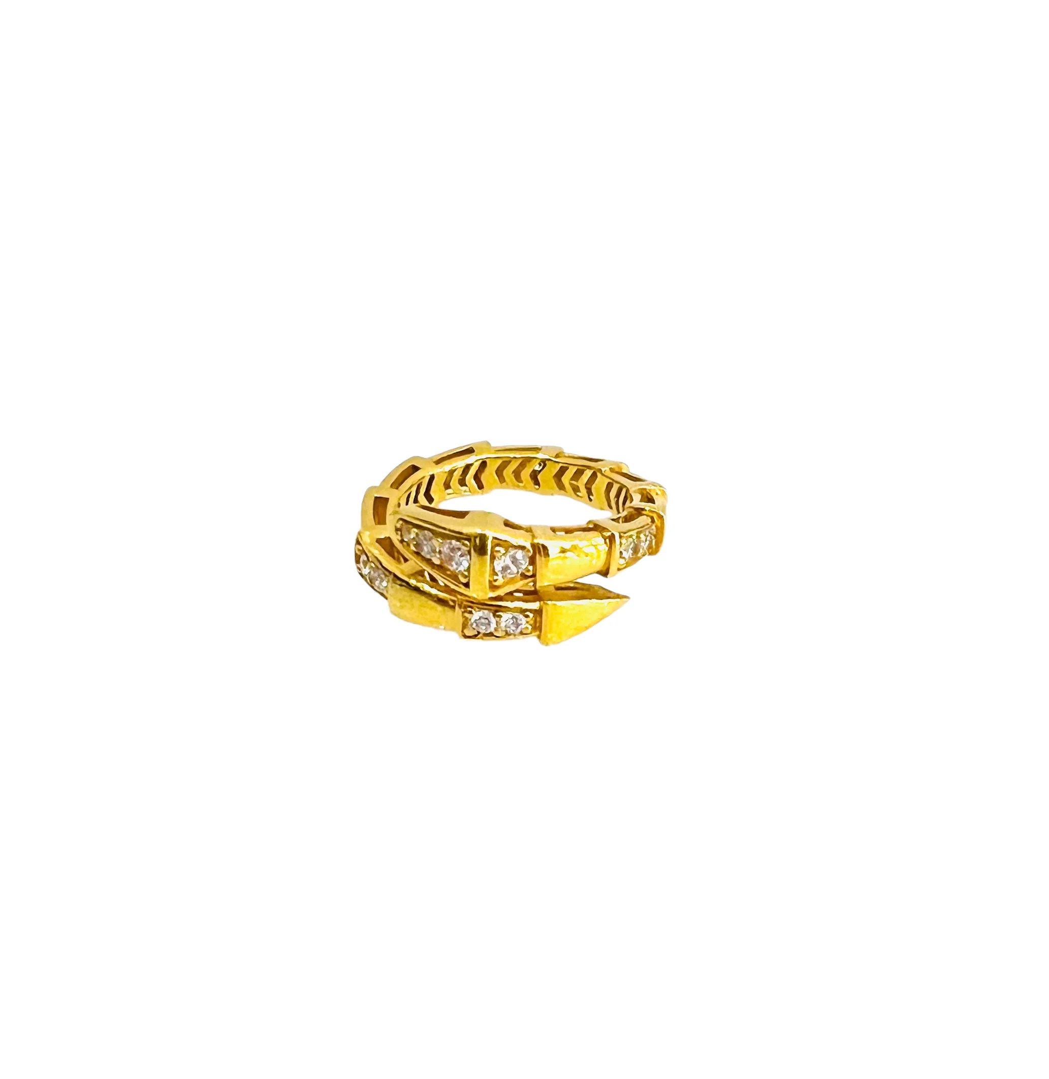 21K Gold Ring - Image 4