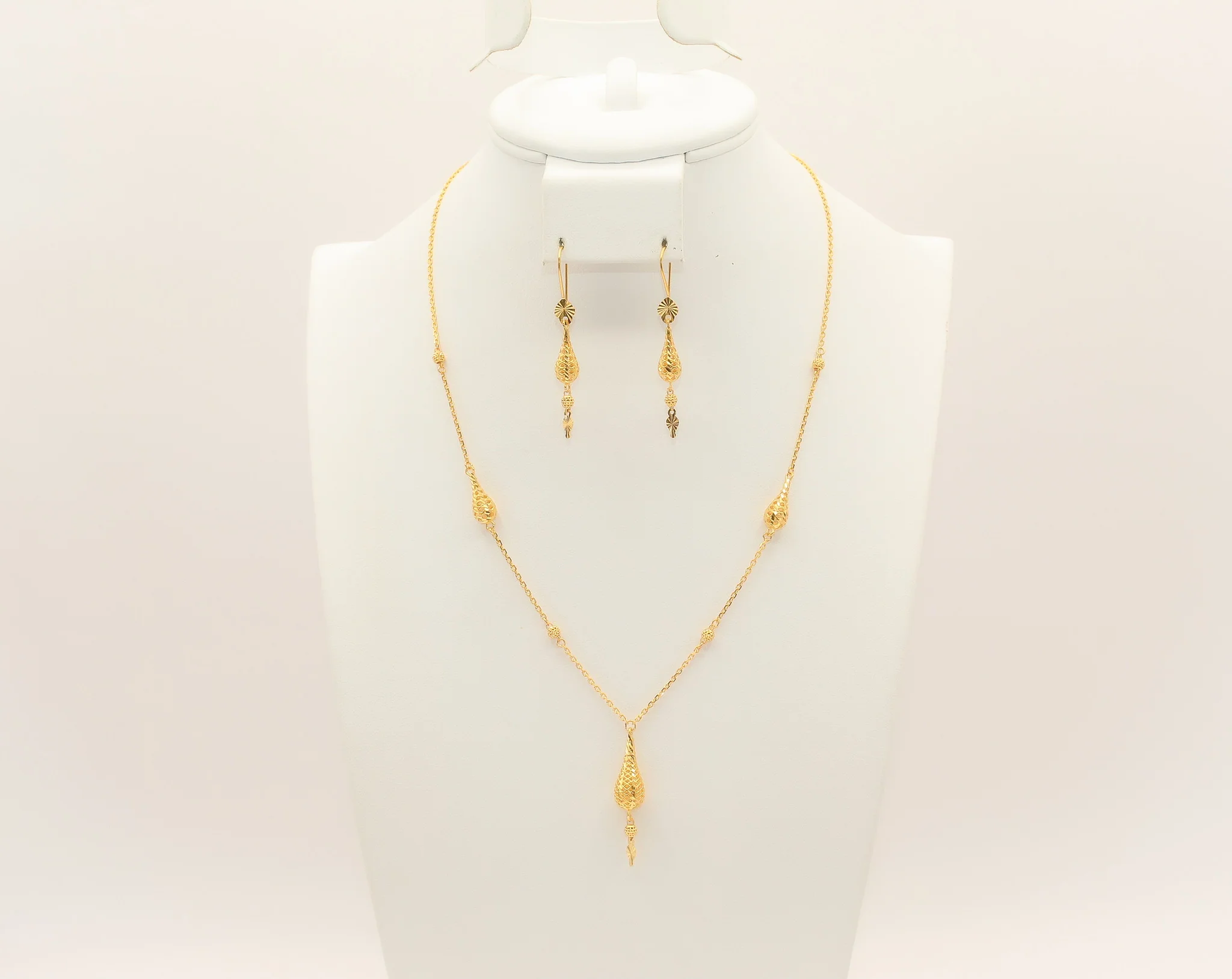 21K Gold Simple Set