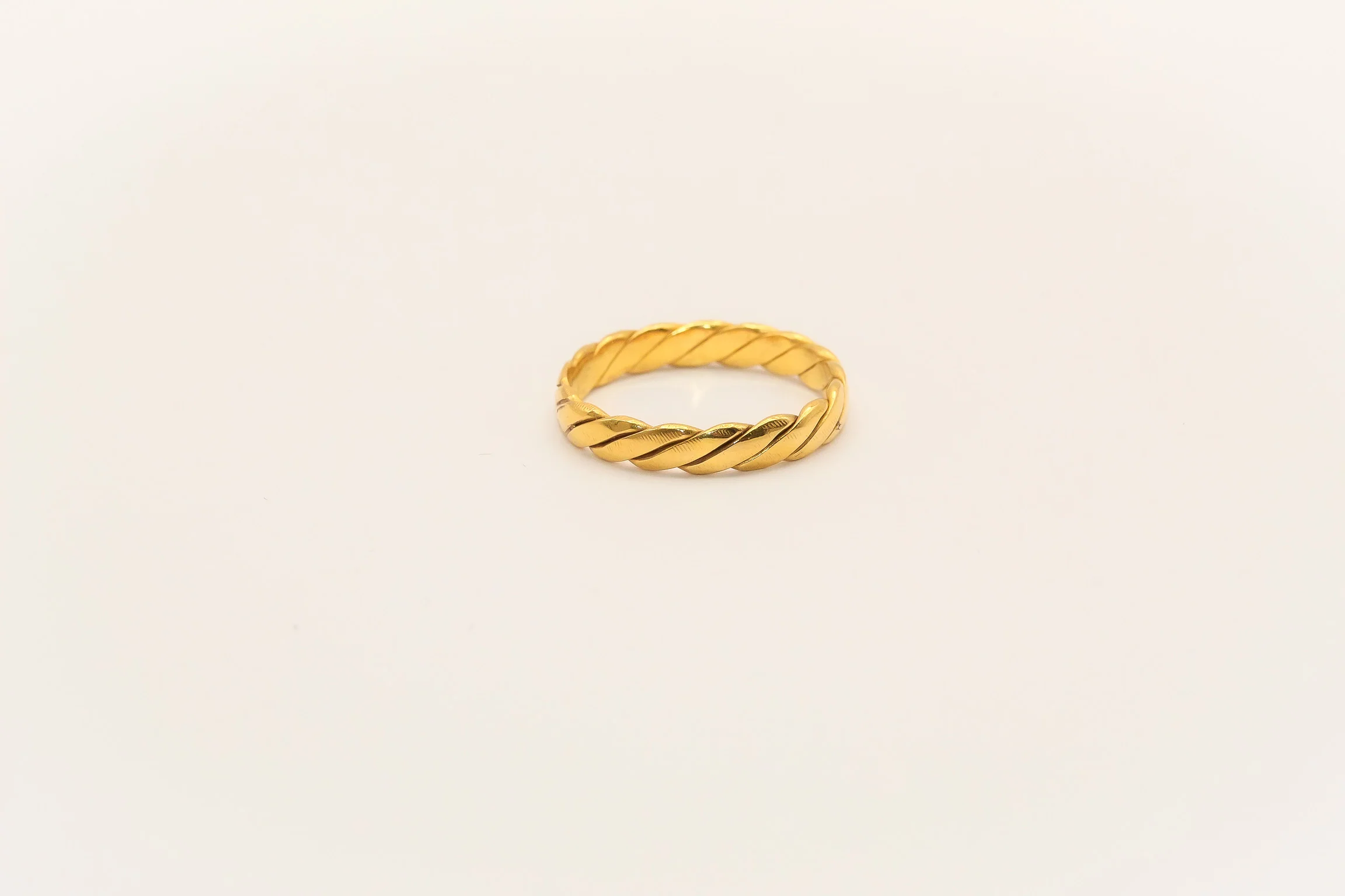 21K Gold Thin Band