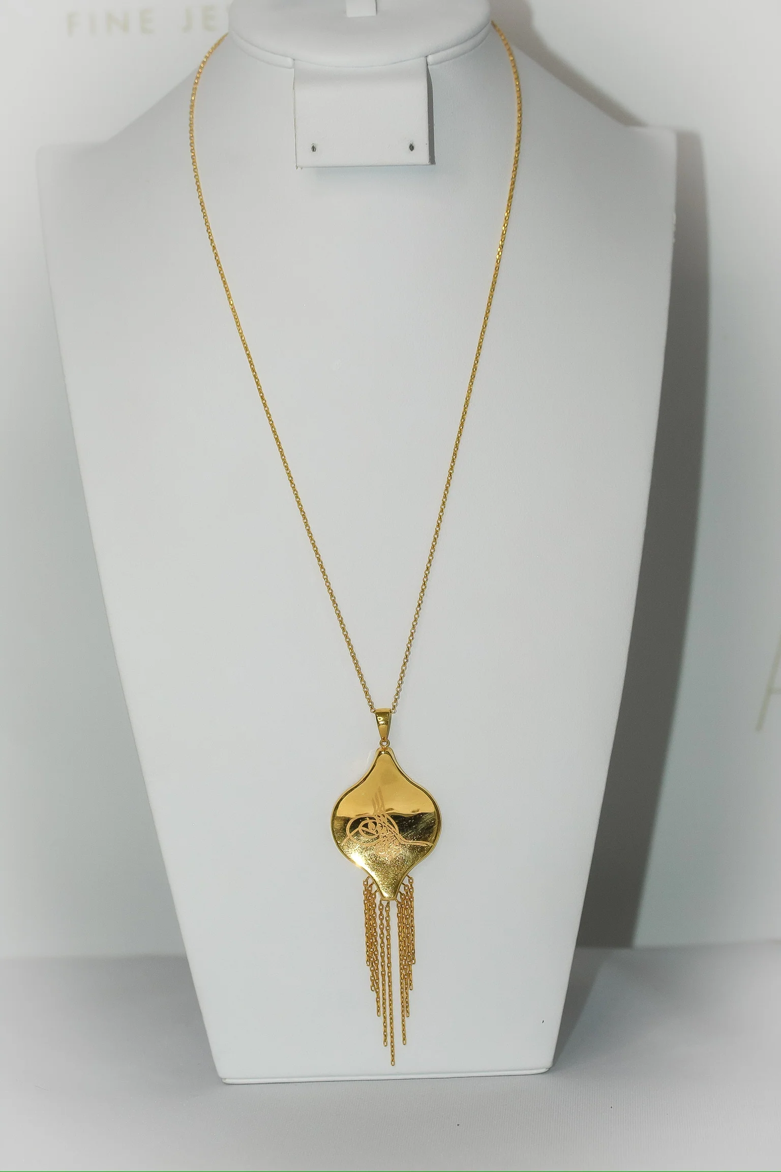21K Gold Turkish Necklace - Image 2