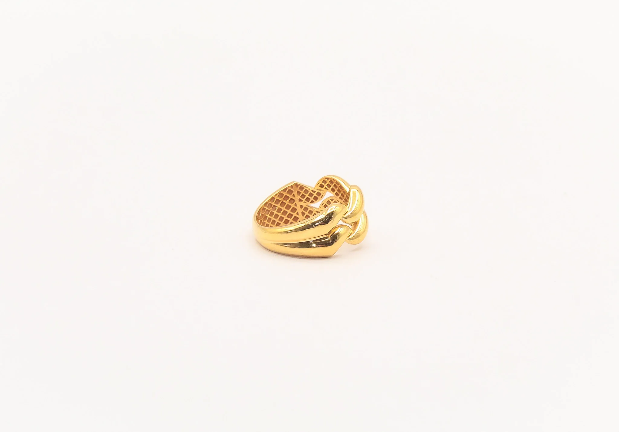 21K Gold Wave Ring - Image 2