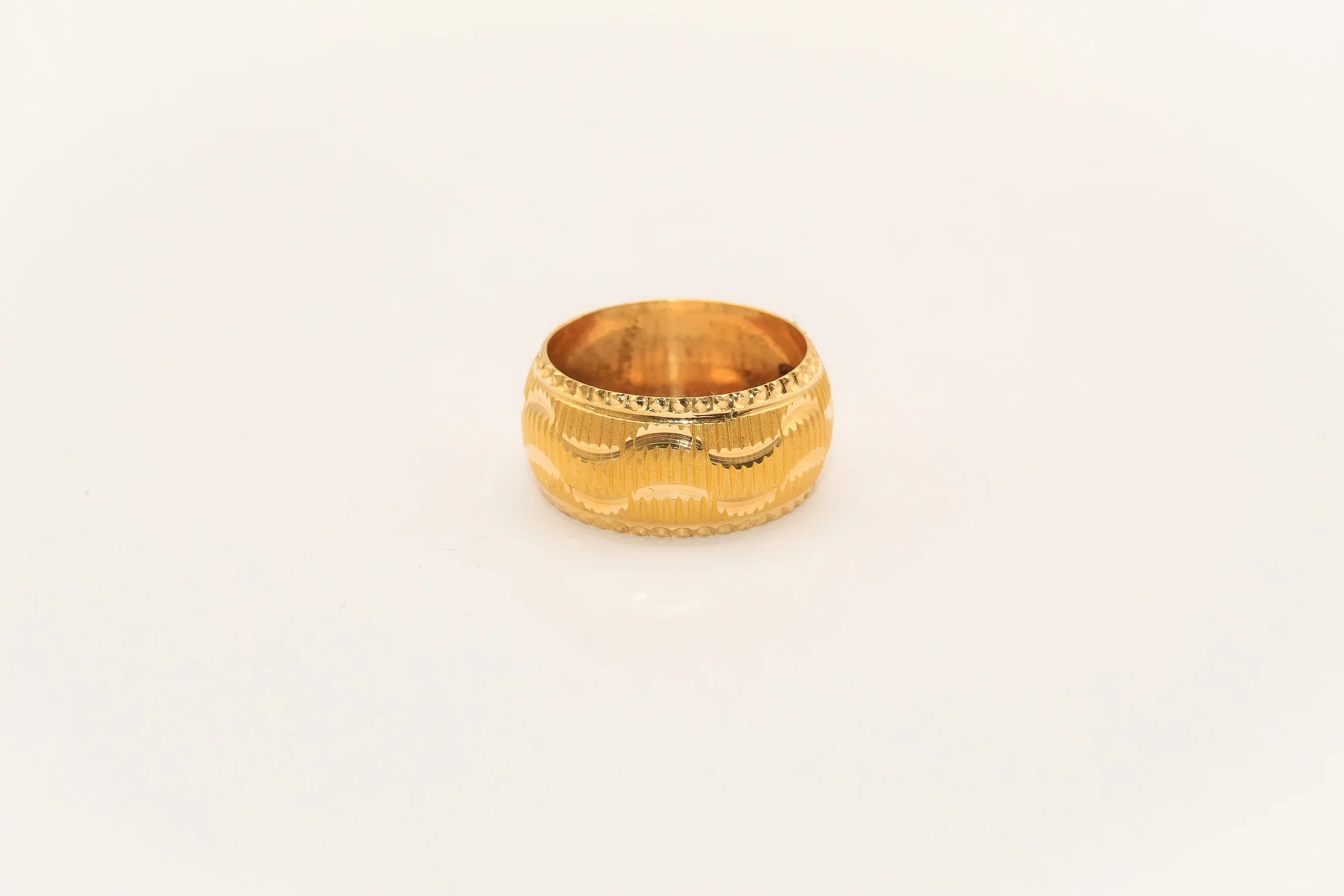 21K Gold Wide Band
