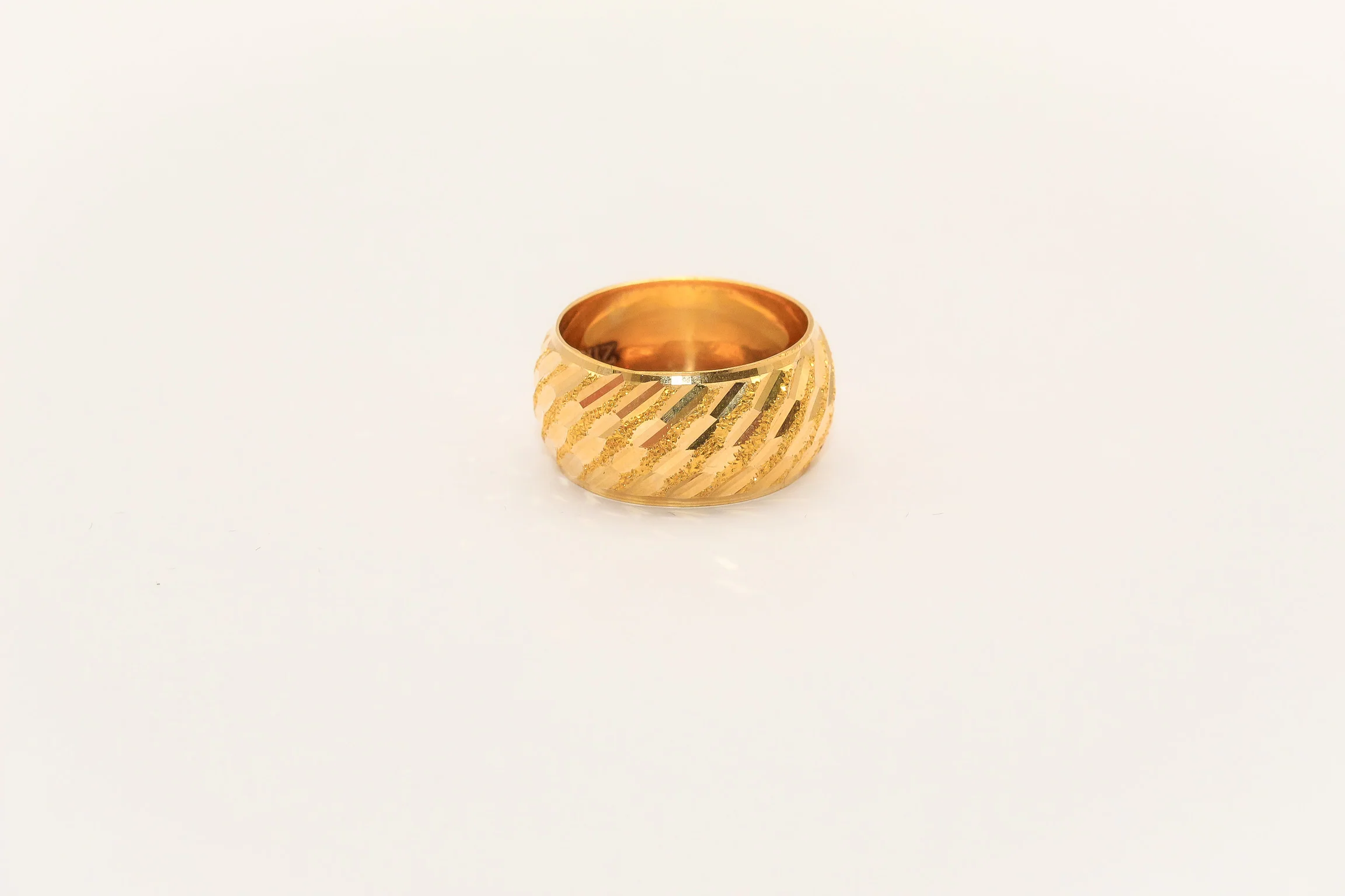 21K Gold Wide Band