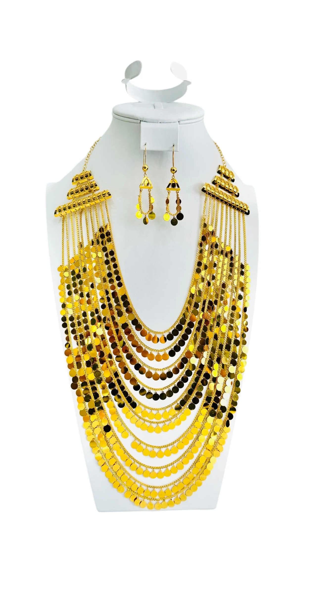 21K Gold Layered Necklace